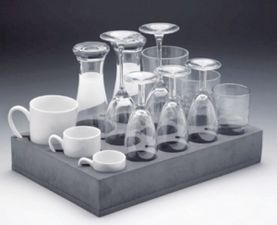 Hållare för glas och muggar