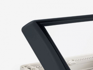 Ersättningsglas Dometic Midi-Heki 70x50, antrazitgrå sarg