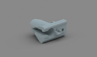 Fiamma fixing kit leg - höger