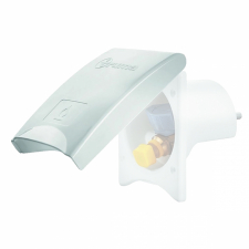 Lock utvändigt gasuttag Vit