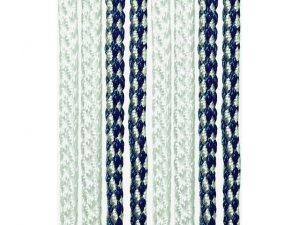 Banddraperi Arisol 100 x 220 cm blåvit