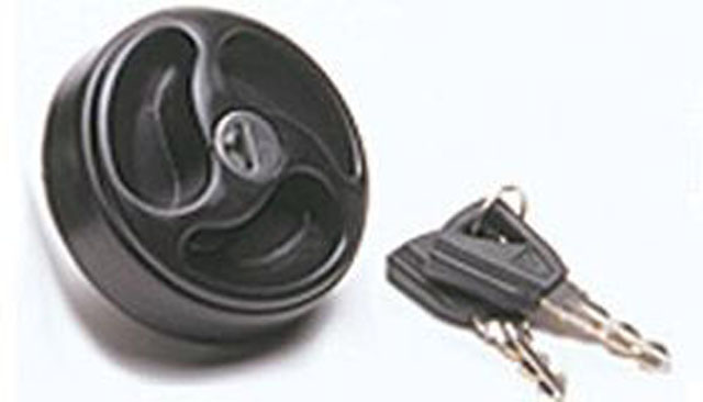 Reservlock, svart för tankpåfyllning