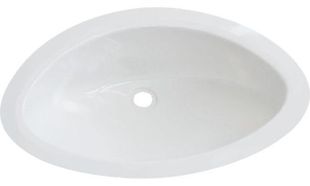 Ovalt Tvättfat stor Vit