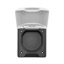 Intag tom box lock grå