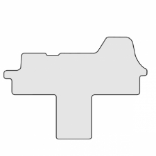 Nålfiltsmatta Fiat Ducato/Jumper/Boxer (X290 år 2014/06-)