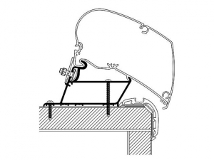 Markisadapter Thule 450cm-Malibu Roof