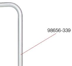 VERTICAL MALE TUBE CB CARAVAN XLA