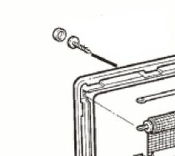 Skruv innerram S3/S4