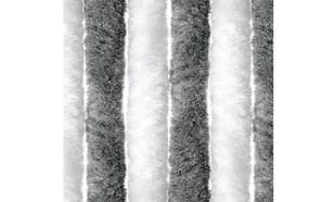 Dörrdraperi Arisol Grå/Vit