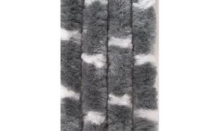 Dörrdraperi Arisol Grå/Vit