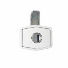 Dörrlås Fyrkant inkl 2 nycklar Vit