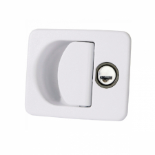 Lucklås Kubus 100x80mm Fiat, vit