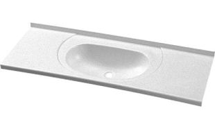 Tvättställ 895 x 315 mm Vit