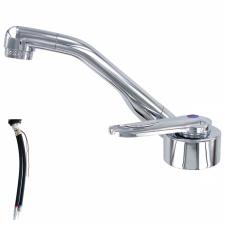 Blandare ø33mm Florenz krom utkastare 17 cm