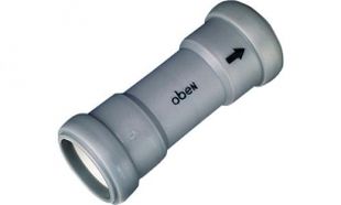 Muff ø28mm med tätning och RS-ventil