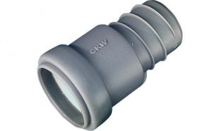 Övergångsmuff med tätning