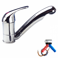 Blandare ø27mm CARINO fasta nipplar (Bürstner m.fl)