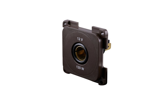 12V-uttag brun 2-pol., 1-pack SB
