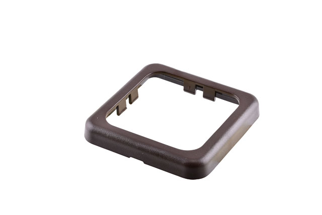 Täckram 60x60mm brun