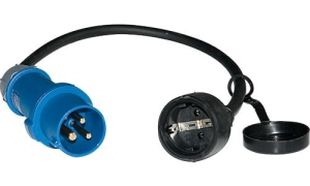 Anslutningskabel 0,5 m inkl kontroll-lampa