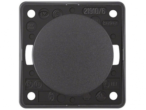 Strömbrytare 12V Antracit Berker