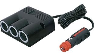 Grenuttag 3xCiggkontakt 12/24V