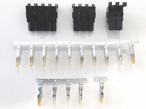 Kontaktsats EBL svart 2+3+4 och stift, Schaudt