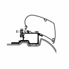 Adapter Mercedes Sprinter / Vw Crafter 2006 - 2016 för 6/9-serie