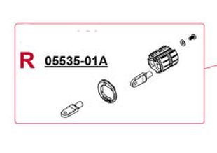 Beslagssats för ben/arm/rulle, höger