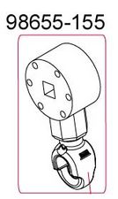 WINCH+SLOT TITANIUM F45I/F45TI/F1