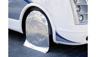 Däckskydd med solreflektion 1-axlade