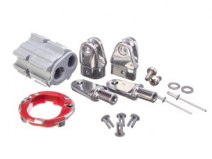 Beslagssats för ben/arm/rulle, vänster