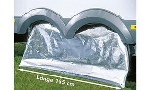 Däckskydd med solreflektion dubbelaxlad