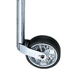 Massivt gummihjul plåtfälg 200 x 50