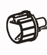 LH+RH ENDCAP ROLLER TUBE D52 (4,00-4,50M) Nr 13