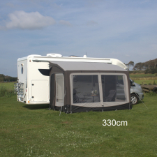 Lufttält PURE 260-390cm D250cm H235-280cm TELTA