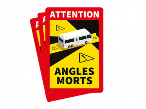 Angle Morts döda vinkeln 3-pack Löstagbara dekaler