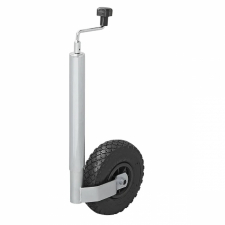 Stödhjul A ø48mm med luftdäck ø260x85mm