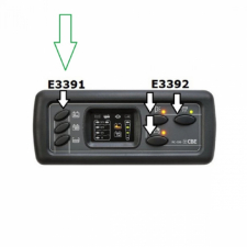 Knapp till PC-100 CBR, 3-pack (vänster sida)