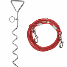 Markskruv för hund med kabel 4,5m