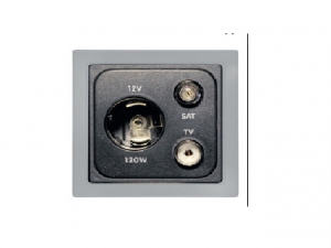 Uttag 12 Volt/sat/Tv