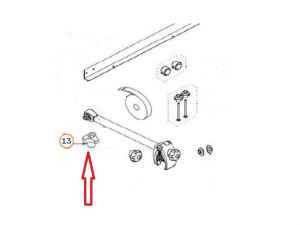 Låsratt med mutter 2-pack, Thule