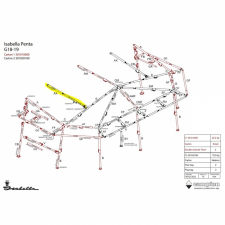 Överliggare Isabella Penta Zinox (stål)
