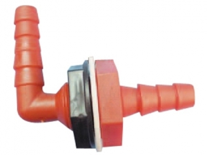 Tankgenomföring nippel ø10mm