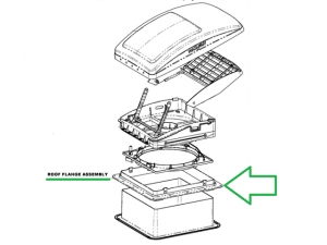Monteringsram 40x40cm MaxxFan