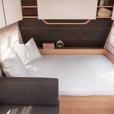 Lakan lyftsäng vit 130/160x185/210cm Walra