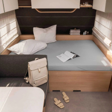 Lakan lyftsäng grå 130/160x185/210cm Walra