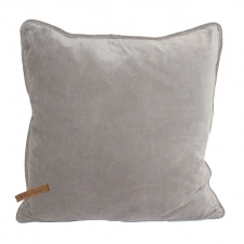 Kudde 45x45cm Grå Royal Camping Sammetlen