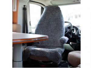 Bilklädsel Fårskinn 3-Delar Grå