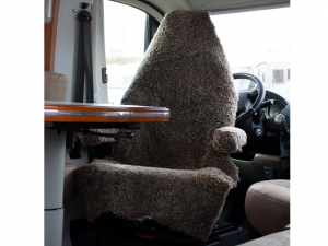 Bilklädsel Fårskinn 3-Delar Beige